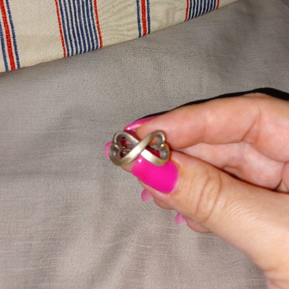 Vintage Tiffany's Silver Heart Ring